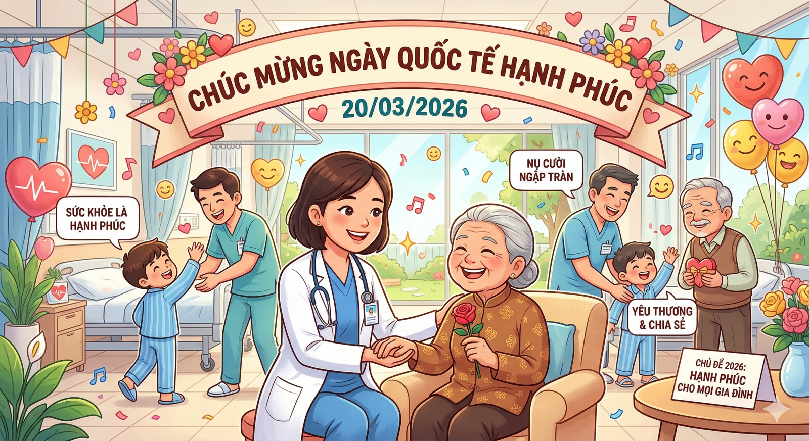 Hình ảnh tin tức Tri ân những "Người gieo mầm sự sống" nhân Ngày Quốc tế Hạnh phúc 2026