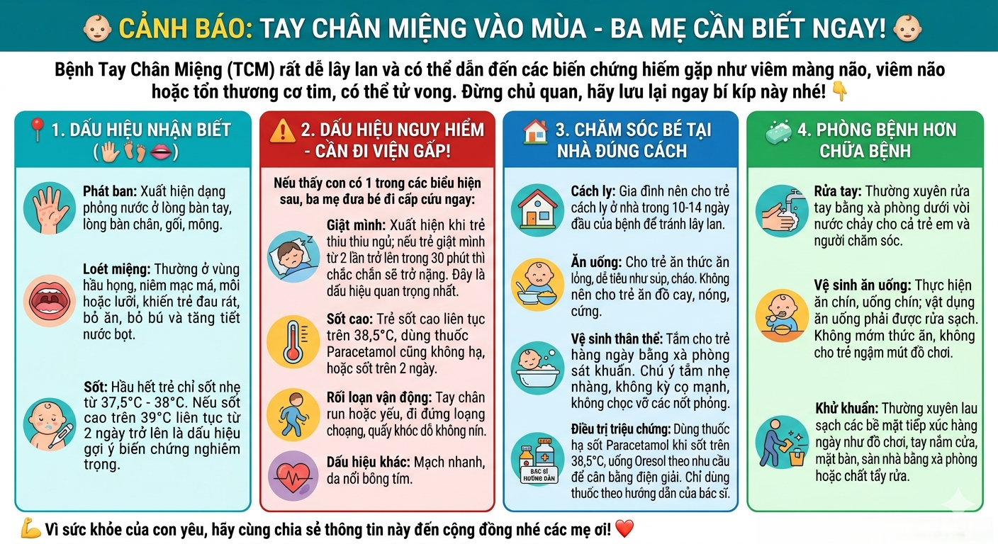 Hình ảnh tin tức CẢNH GIÁC VỚI BỆNH TAY CHÂN MIỆNG